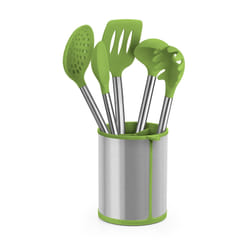 BRA A197011 set di utensili da cucina 5 pz Verde, Acciaio inox