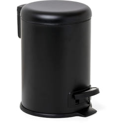 Ta-tay - tatay Cestino da Bagno con Pedale in acciaio inossidabile con pedale, Capacità 3L, Interno rimovibile, Chiusura ammortizzata, Senza bpa,