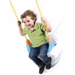 Famosa 800010244 sedia a dondolo per bambino Blu, Arancione