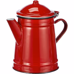 Descrizione CAFETERA CONICA ROJA 1 LTS.