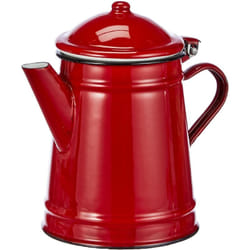 Ibili - 910210, caffettiera conica, rossa, 1 l