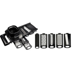 Ibili 772400 grattugia e spiralizzatore manuali Grattugia piatta Nero