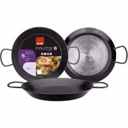 Ibili 410230 Inducta - Piatto per paella in alluminio, 30 cm, per 4 persone