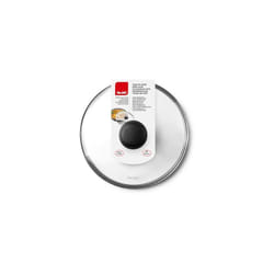 Coperchio in vetro con pomolo in bachelite Ø24cm