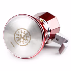 Ibili 623206 caffettiera manuale Moka 0,3 L Rosso, Acciaio inox - Vista aggiuntiva 7