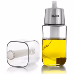 Ibili 701218 oliera/acetiera 0,18 L Bottiglia Vetro, Acciaio inox Acciaio inox, Trasparente - Vista aggiuntiva 3