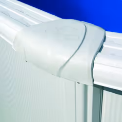 Gre KITPROV4870 piscina fuori terra Piscina con bordi Piscina a forma di 8 13696 L Blu, Bianco - Vista aggiuntiva 5
