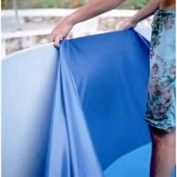 Gre SP518F, Rivestimento per piscina, Blu, Ovale, 15 °C, 120 cm, 132 cm