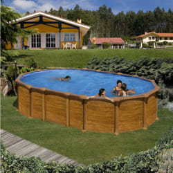 Piscina fuori terra Gre Amazonia 610x375x132 cm