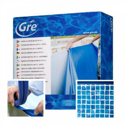 Liner GRE diametro 460 cm - h 132 cm mosaico - colgante sp. 50/100