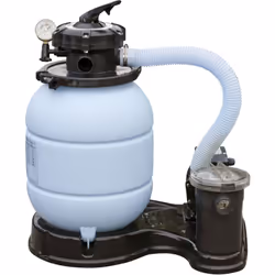 Pompa filtro a sabbia Gre da 4 metri cubi a 5 funzioni Filtro a sabbia per piscine Gre monoblocco da 4 m3/ora La pompa filtro ...