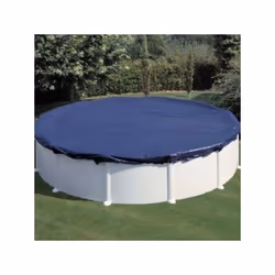 Copertura invernale per piscine fuori terra circolari Telo Gre per coprire piscine tonde rigide Telo in polietilene resistent ...