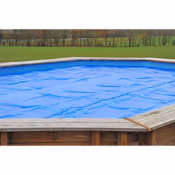 Telo isotermico per piscina rotonda Gre 237 cm Telo isotermico per piscine rotonde in legno con diametro 343 cm, si può insta ...