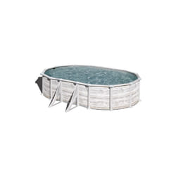Piscina fuori terra in acciaio Groenlandia 610x375x132 cm