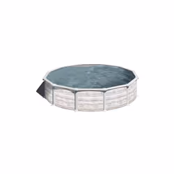 Piscina fuori terra tonda della Gre completa di accessori Garanzia di 5 anni sulla struttura La piscina fuori terra tonda rig ...