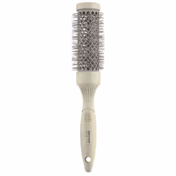 Beter Natural Fiber Ceramic Thermal, Adulto, Spazzola per capelli tonda, Beige, Fibra, Spagna, 3,3 cm