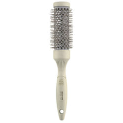 Beter Natural Fiber Ceramic Thermal Adulto Spazzola per capelli tonda Beige 1 pz