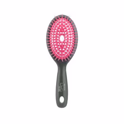 Beter Deslía Hairflow Small, Adulto, Spazzola piatta, Nero, Fucsia, ABS, Elastomero Termoplastico (TPE), Spagna, 1 pz