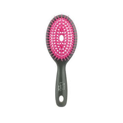 Beter Deslía Hairflow Small Adulto Spazzola piatta Nero, Fucsia 1 pz