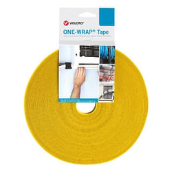 Velcro One Wrap Tape fascetta Velcro cable tie Polipropilene (PP) Giallo 1 pz