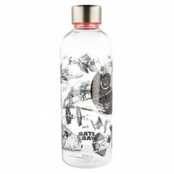 Stor 01432 borraccia Uso quotidiano 850 ml Plastica Nero, Trasparente