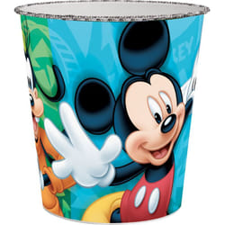 Disney - cestino getta carte multicolore per bambini con Mickey Mouse & friends in plastica ideale per cameretta cantina e/o box Dimensioni 20,5 x