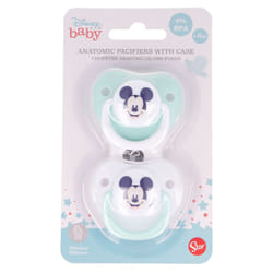 Stor Anatomic pacifiers with case Ortodontico Silicone Colore acqua, Bianco
