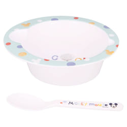 Stor Microwave safe set set piatto per bambini Blu, Bianco