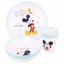 Stor Non-slip microwave safe set set piatto per bambini Multicolore, Bianco - Vista aggiuntiva 5