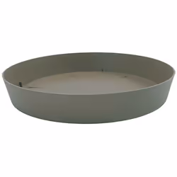 Slice ø24cms colore taupe per 32 cm vasi. . . . Peso : 0,1100 kg Materiale : Polipropilene Indice di protezione IP : IP20 Cer ...