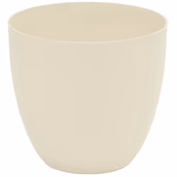 Vaso per colture ø18cm colore ecru. Peso : 0,1180 kg Materiale : Polipropilene Indice di protezione IP : IP20 Certificazione ...