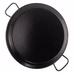Padella per paella valenciana smaltata 25 persone/70 cm. - Ideale per fare paella. - Utile per 25 persone. - Diametro 70 cm.  ...