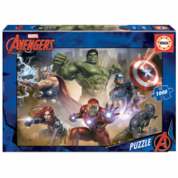 Educa Avengers, 1000 pz, Fumetti, 12 anno/i