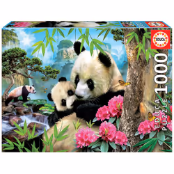 Educa Morning Panda, 1000 pz, Animali, 12 anno/i