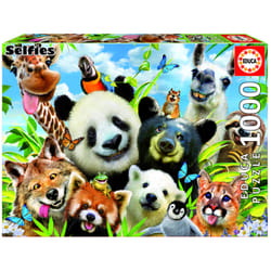Educa Llama Drama Selfie Puzzle 1000 pz Animali