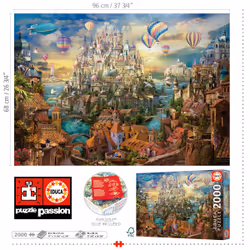 Educa 19944 puzzle 2000 pz Altro - Vista aggiuntiva 3