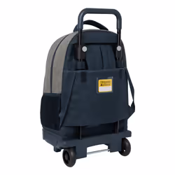 Safta 612475918 zaino City backpack Blu, Grigio Cloruro di polivinile (PVC)