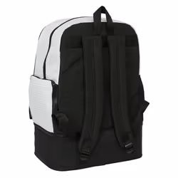 Safta 612454773 zaino City backpack Nero, Bianco