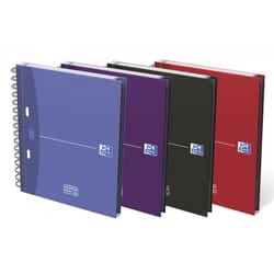 Oxford 100100314 quaderno per scrivere A5 Viola, Blu, Rosso, Nero