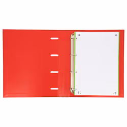 Oxford 400109186 raccoglitore ad anelli A4+ Rosso - Vista aggiuntiva 2