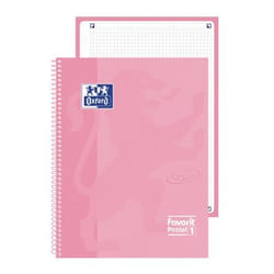 Oxford Favorit P@stel 1 quaderno per scrivere A4+ 160 fogli Rosa