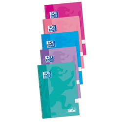 Oxford 400122766 quaderno per scrivere A4 80 fogli Colori assortiti