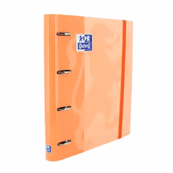 Oxford 400132986, A4+, Doppio anello, Presentazione, Cartone, Pesca, Arancione