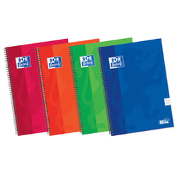 Oxford 100430151 quaderno per scrivere 80 fogli Colori assortiti