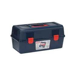 Perel - Cassetta degli attrezzi - 400 x 206 x 188 mm - con vassoio e organizer - 15,4 l