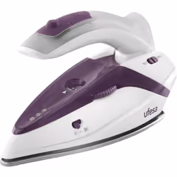 Ufesa PV0500 ferro da stiro Ferro da stiro a secco e a vapore Acciaio inossidabile 1100 W Viola, Bianco