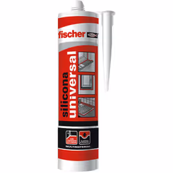 Fischer in silicone grigio 280ml. . . . PS_brand: FISCHER Peso : 0,33 kg Indice di protezione IP : IP20 Certificazione : QUES ...
