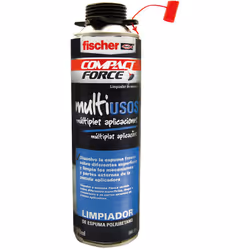 Schiuma detergente multiuso fischer 500ml. . . . Peso : 0,5090 kg Indice di protezione IP : IP20 Certificazione : QUESTO Gara ...