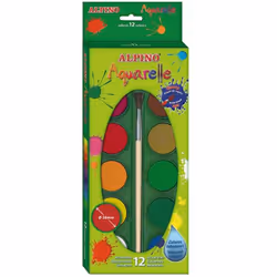 Alpino AQ000001, Multi, Pittura ad acquarelli, Duro, 1 pz