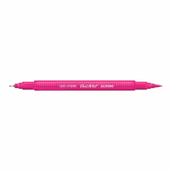 Alpino AR001052 marcatore Fine/Extra grassetto Nero, Blu, Marrone, Verde, Grigio, Azzurro, Verde chiaro, Arancione, Rosa, Rosso, Viola, Giallo 12 pz
